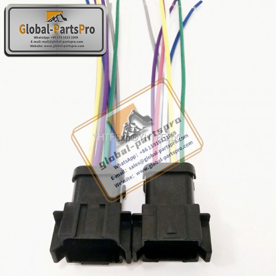 010105 Caterpillar 320C Motor Plug 8pin Wires High Quality