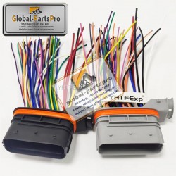 A00343 Caterpillar 320GC Fuse Box Wiring Harness Plug 62 Holes High Quality