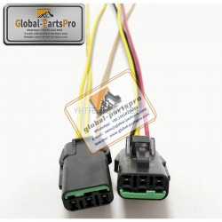 010271 Hitachi Excavator ZX200-1 Throttle Motor Female Plug 3 Wires High Quality
