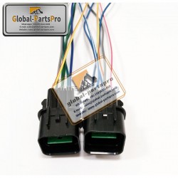 010235 Kobelco 350-6E Electronic Oil Pump Male Plug (6 Wires)  High Quality