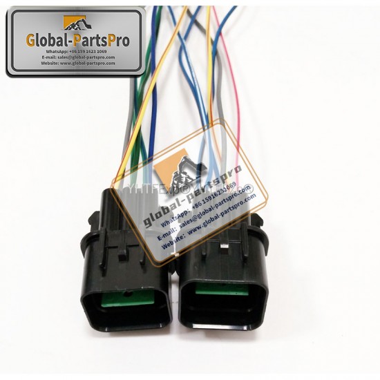 010235 Kobelco 350-6E Electronic Oil Pump Male Plug (6 Wires)  High Quality