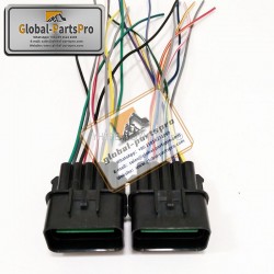 010532 Kobelco 350-6E Electronic Oil Pump Plug (10 Wires)  High Quality