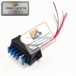 010019 Komatsu-60-7 Fuse Box 6 Wires