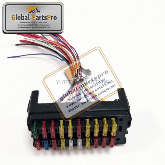 010020 Komatsu-7 Fuse Box 20 Wires