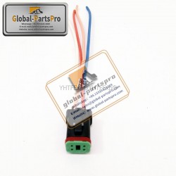 010027 Komatsu-7 Throttle Motor Plug 4 Wires