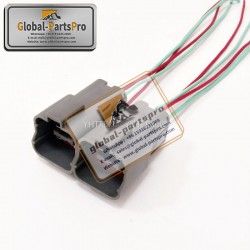 010030 komatsu-6 throttle motor plug 4 wires