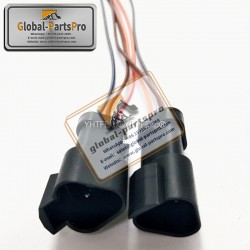 010032 komatsu-7 throttle motor plug 3 wires