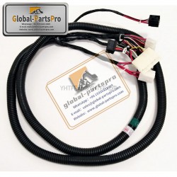 010086 Komatsu-7 Air Conditioner Control Board Wire Harnesses Old Version 208-979-7550