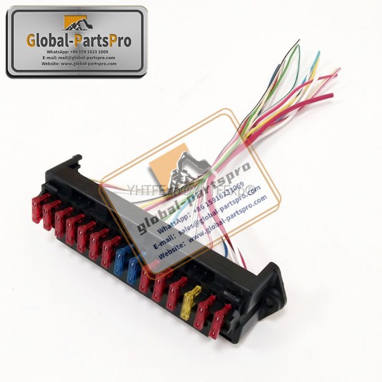 010565 Komatsu-6 Fuse Box 15 Wires
