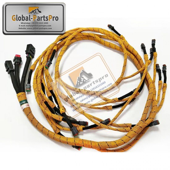Caterpillar 374D Solenoid Valve Wiring Harness High Quality Part No.: 350-8198 3508198